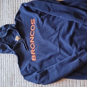 Womens Denver Broncos hoodie Large